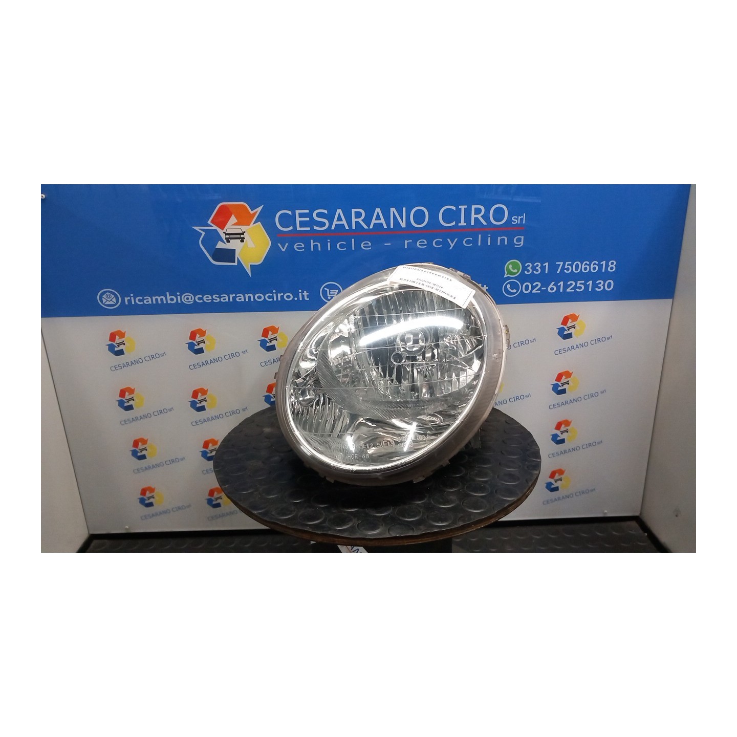 PROIETTORE SX. 180 CHEVROLET (DAEWOO) MATIZ (M100) (12/00-02/06) F8CV 96563482