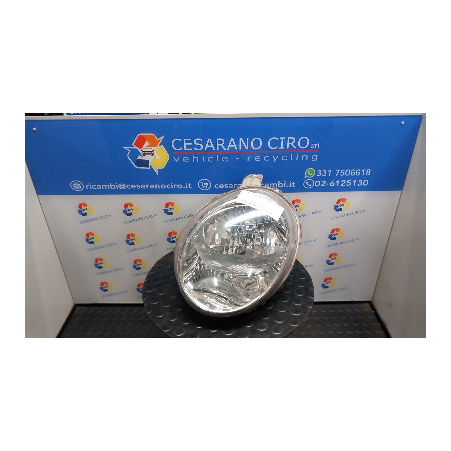 PROIETTORE SX. 180 CHEVROLET (DAEWOO) MATIZ (M100) (12/00-02/06) F8CV 96563482