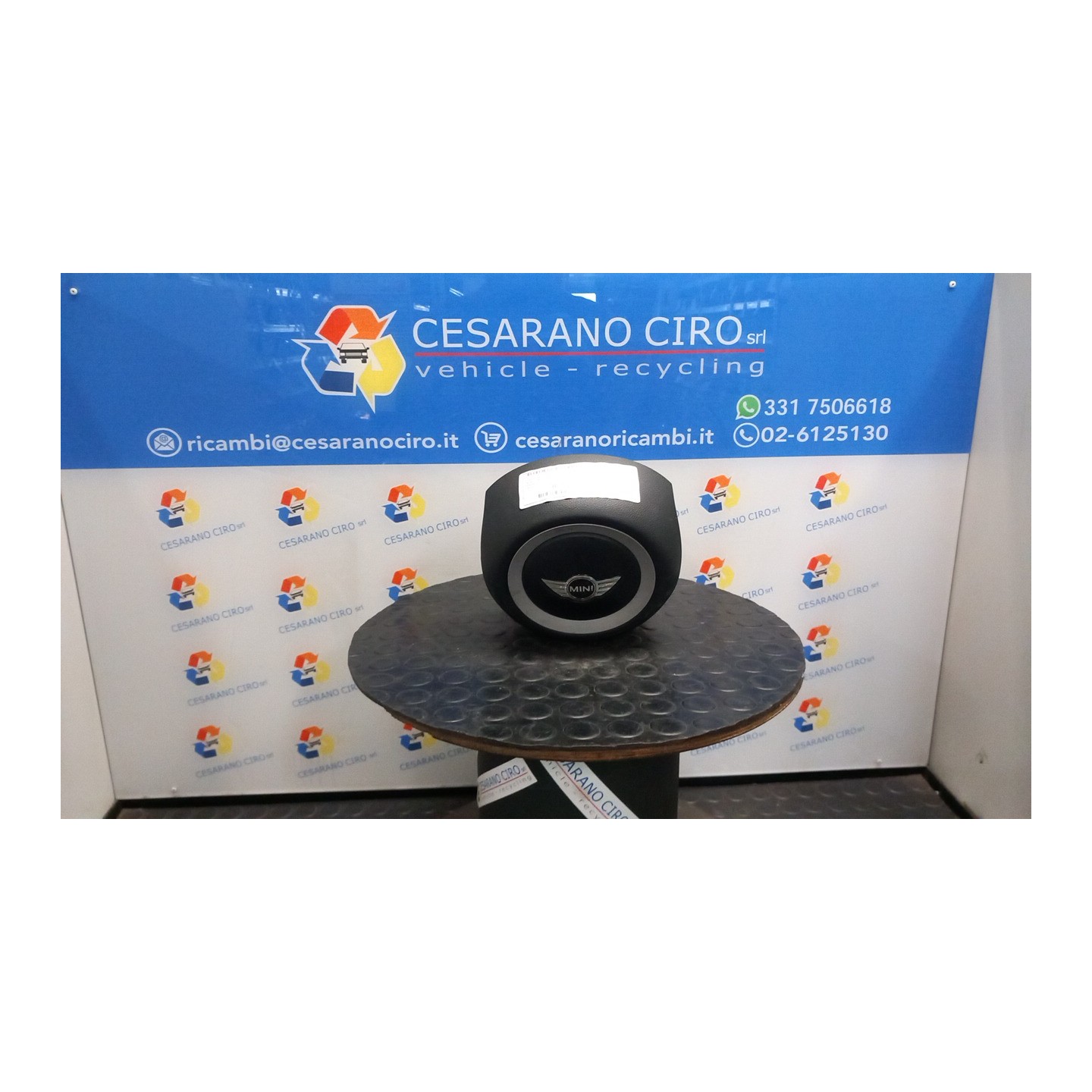 DISPOSITIVO AIRBAG LATO GUIDA 083 MINI MINI (R56) (08/06-08/10) N12B16A 32302757663