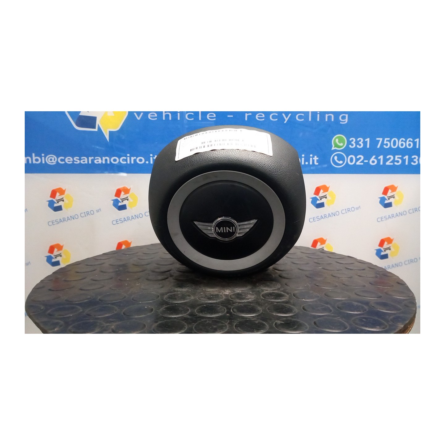 DISPOSITIVO AIRBAG LATO GUIDA 083 MINI MINI (R56) (08/06-08/10) N12B16A 32302757663