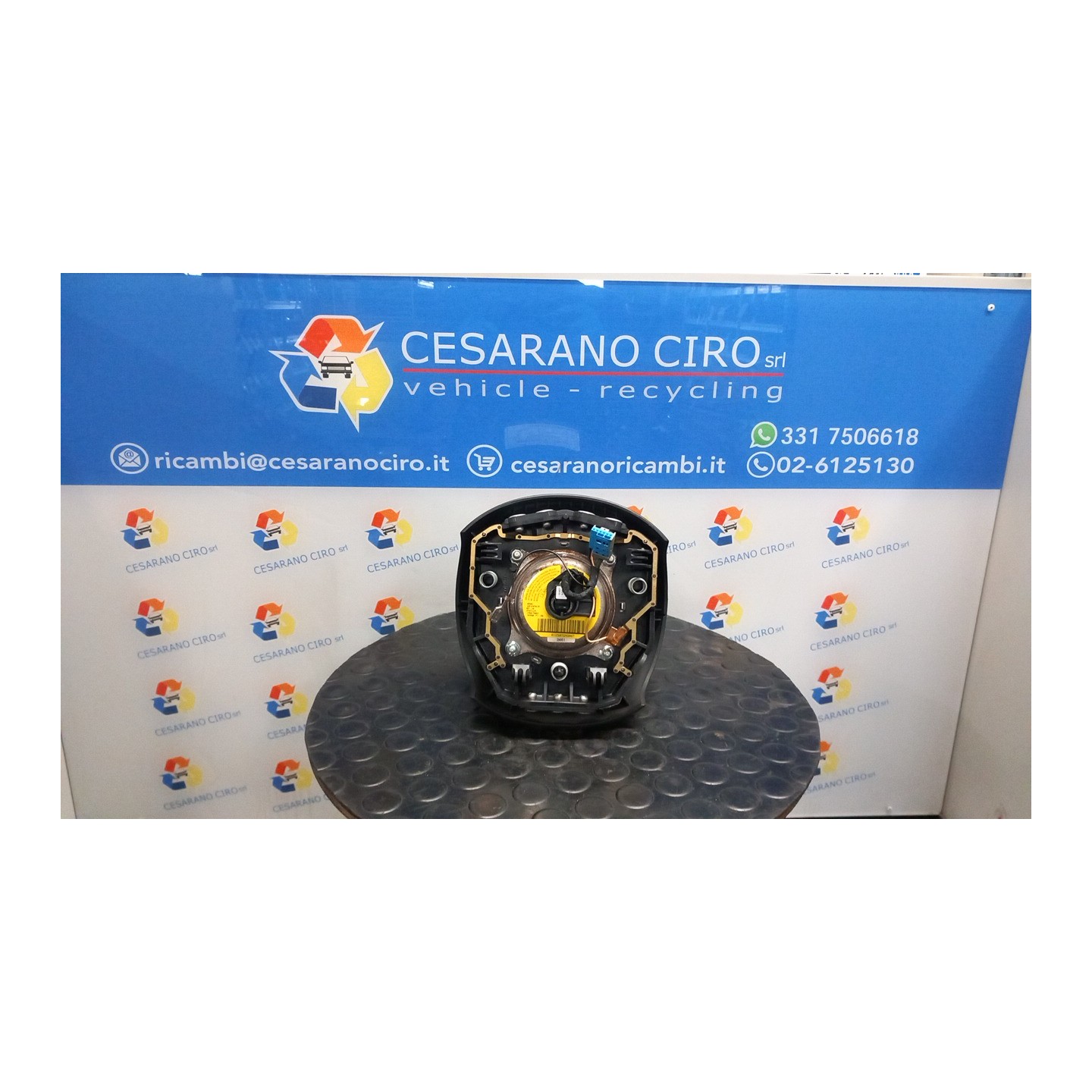 DISPOSITIVO AIRBAG LATO GUIDA 083 MINI MINI (R56) (08/06-08/10) N12B16A 32302757663