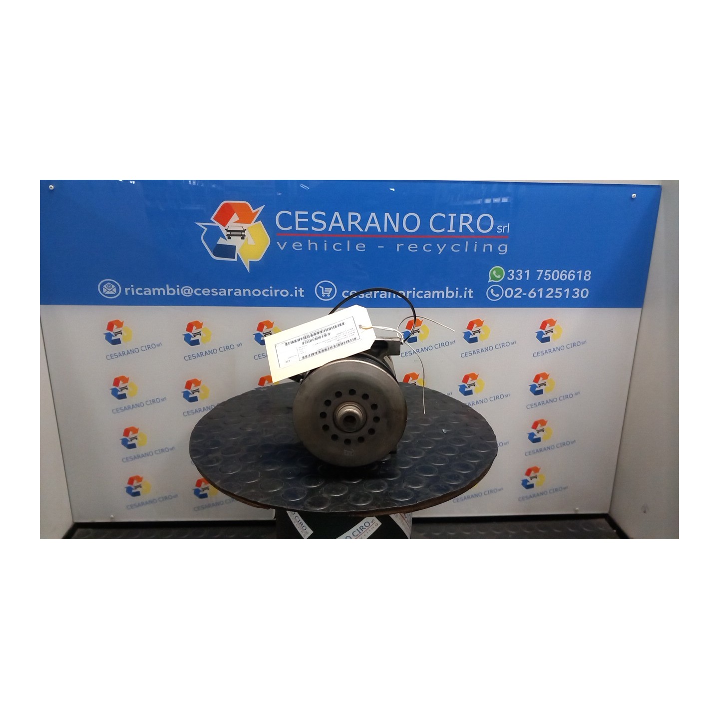 COMPRESSORE A/C 087 ALFA ROMEO MITO (QZ) (03/11-05/13) 198A4000 71793959