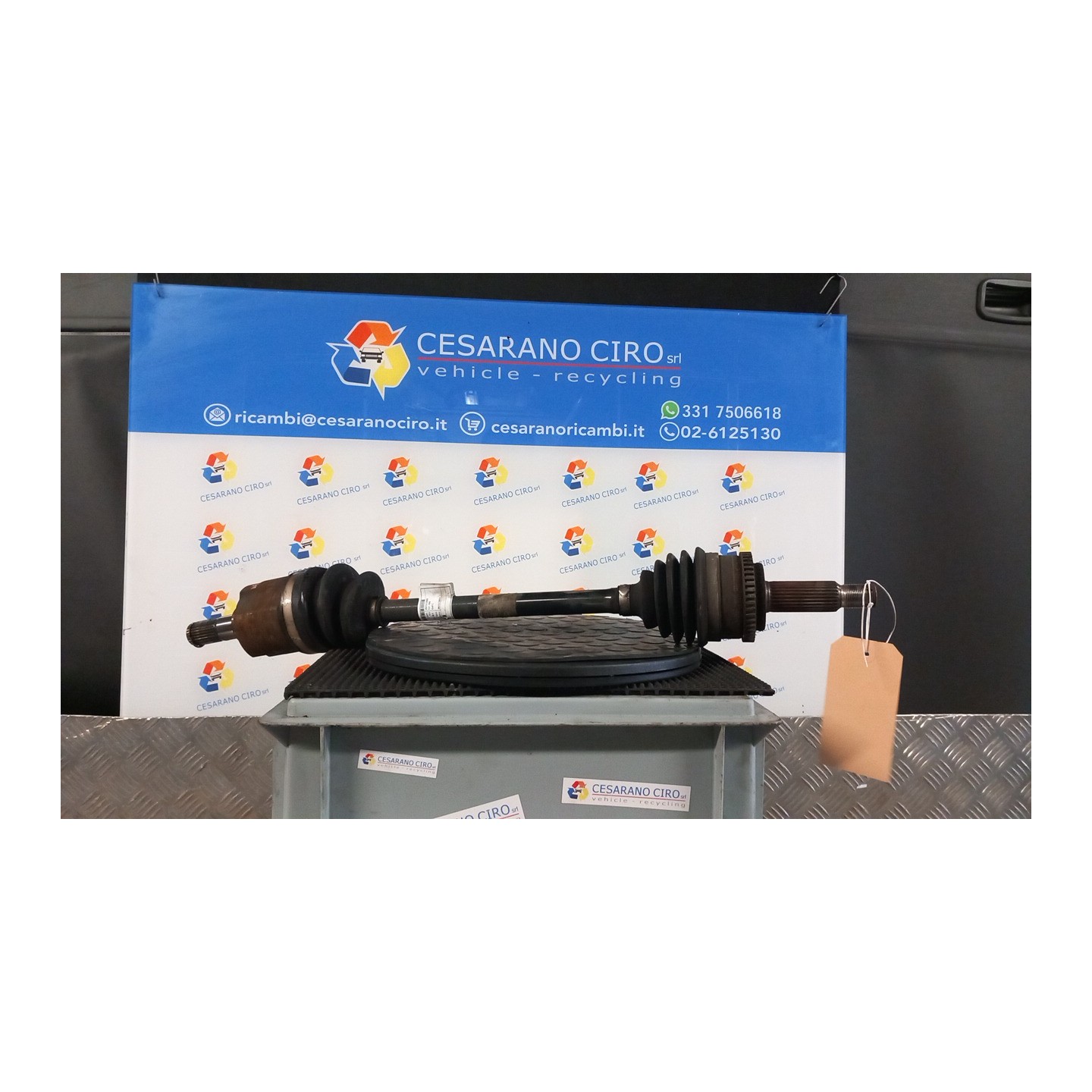 SEMIALBERO ANT. COMPL. SX. 036 HYUNDAI I30 (07/07-12/12) G4FC 495002L010
