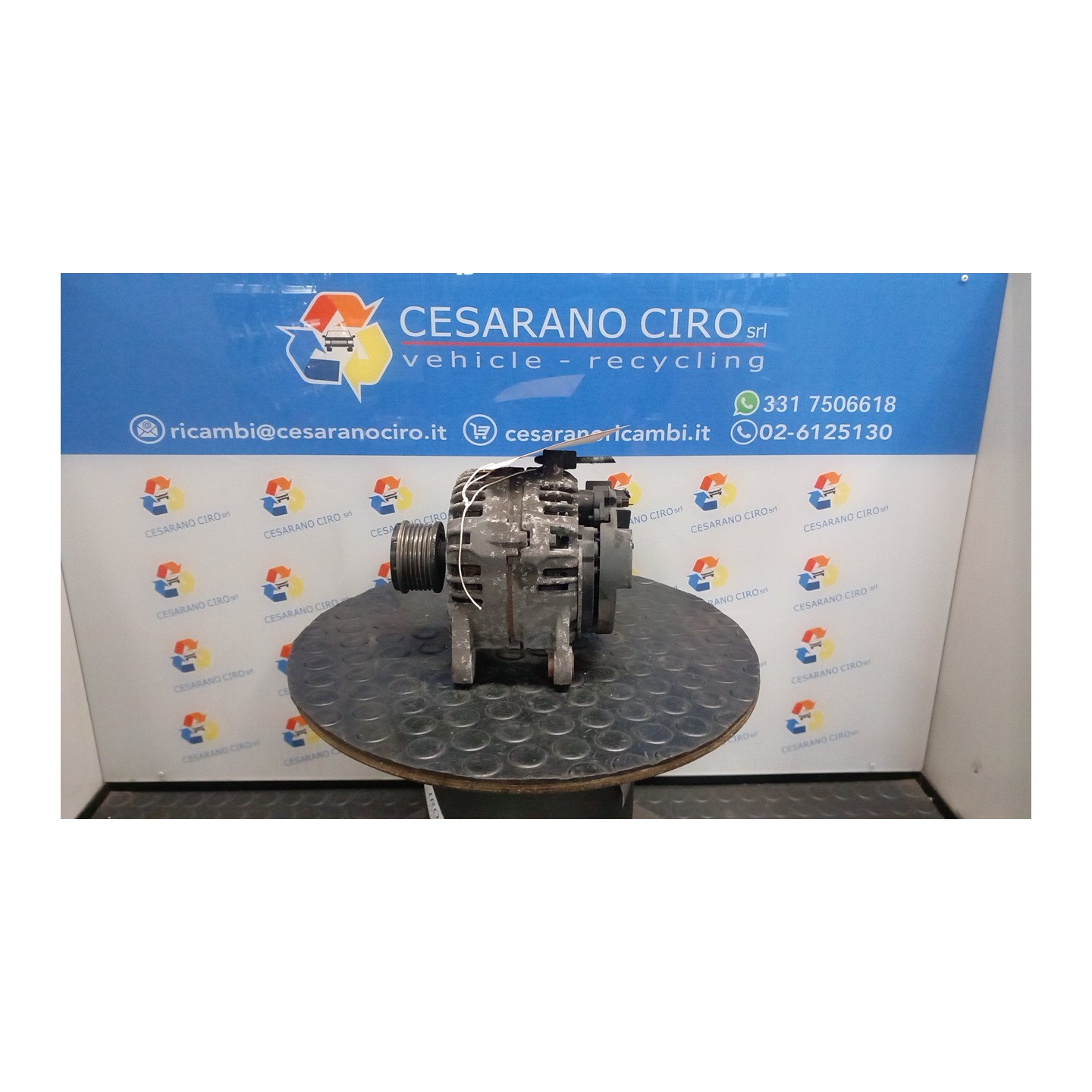 ALTERNATORE 150AMP BOSCH 040 RENAULT CLIO 3A SERIE (05/09-) K9K67 8200660034
