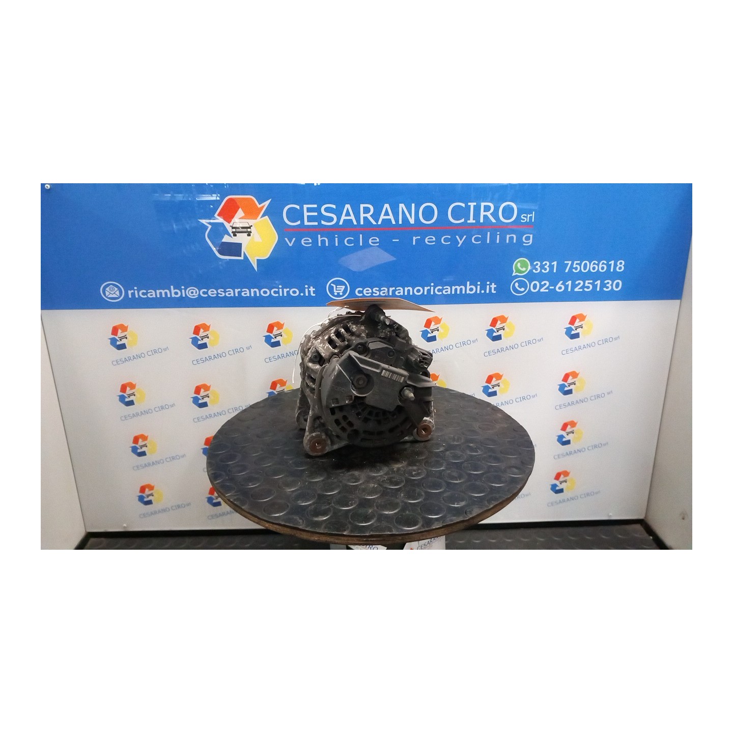 ALTERNATORE 150AMP BOSCH 040 RENAULT CLIO 3A SERIE (05/09-) K9K67 8200660034