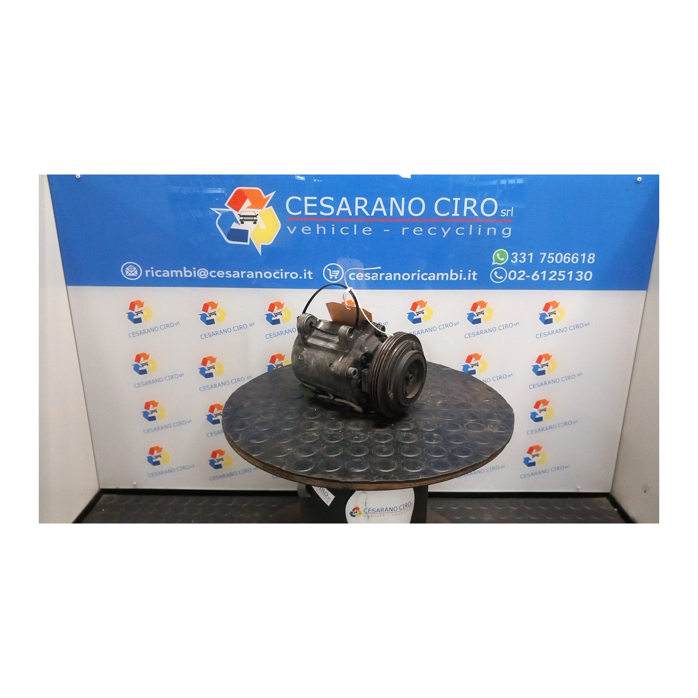 COMPRESSORE A/C 043 SMART FORTWO (A/C450) (01/04-10/07) 61 Q0003191V010000000