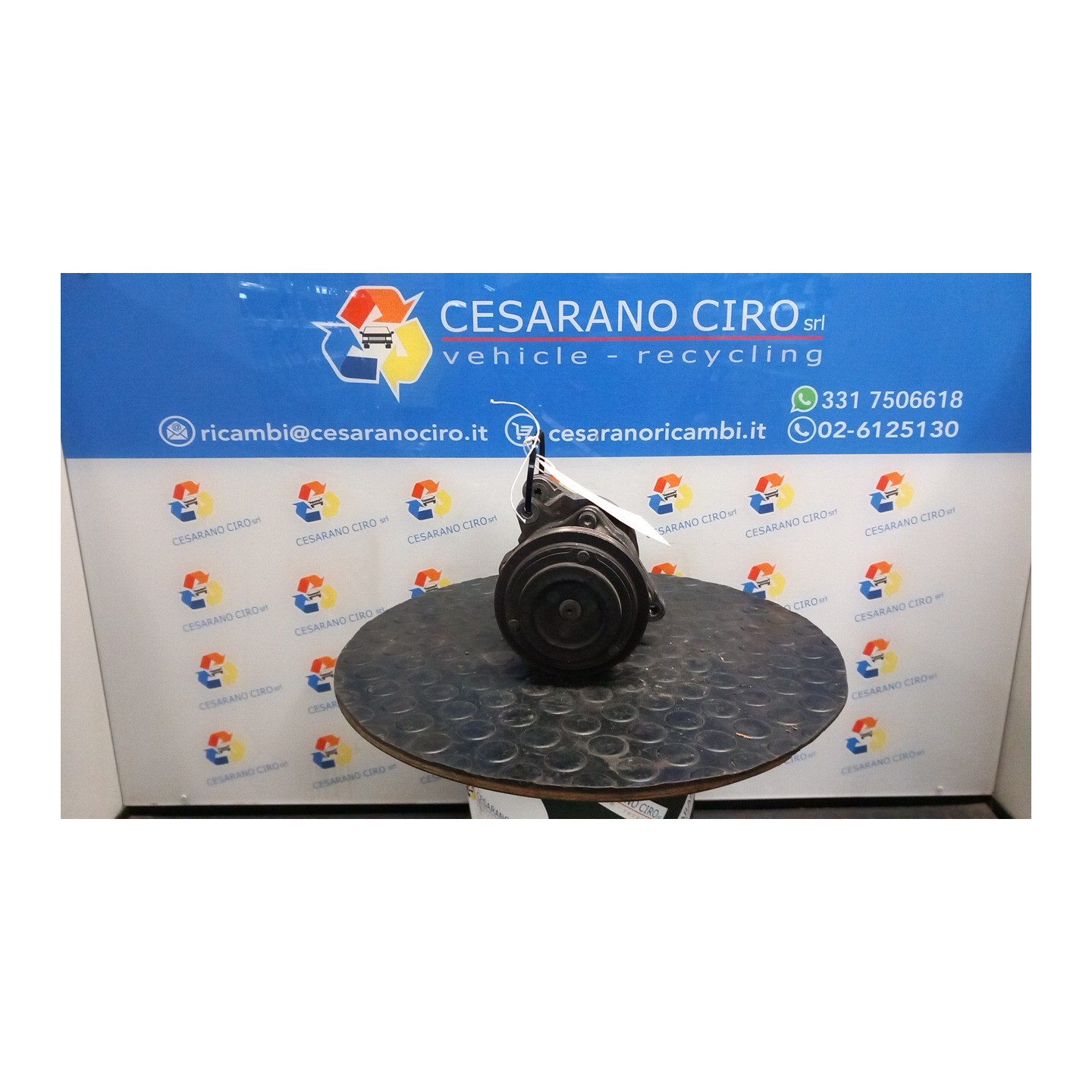 COMPRESSORE A/C 043 SMART FORTWO (A/C450) (01/04-10/07) 61 Q0003191V010000000