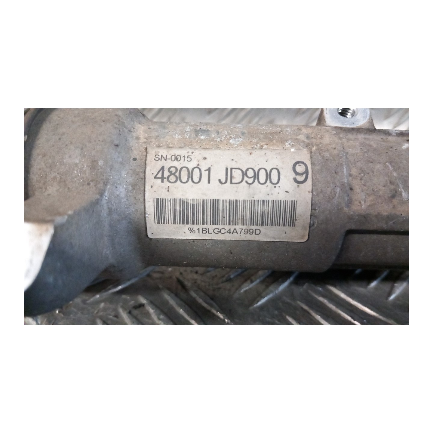 SCATOLA STERZO 045 NISSAN QASHQAI (J10E/JJ10E) (02/07-12 HR16 48001JD900