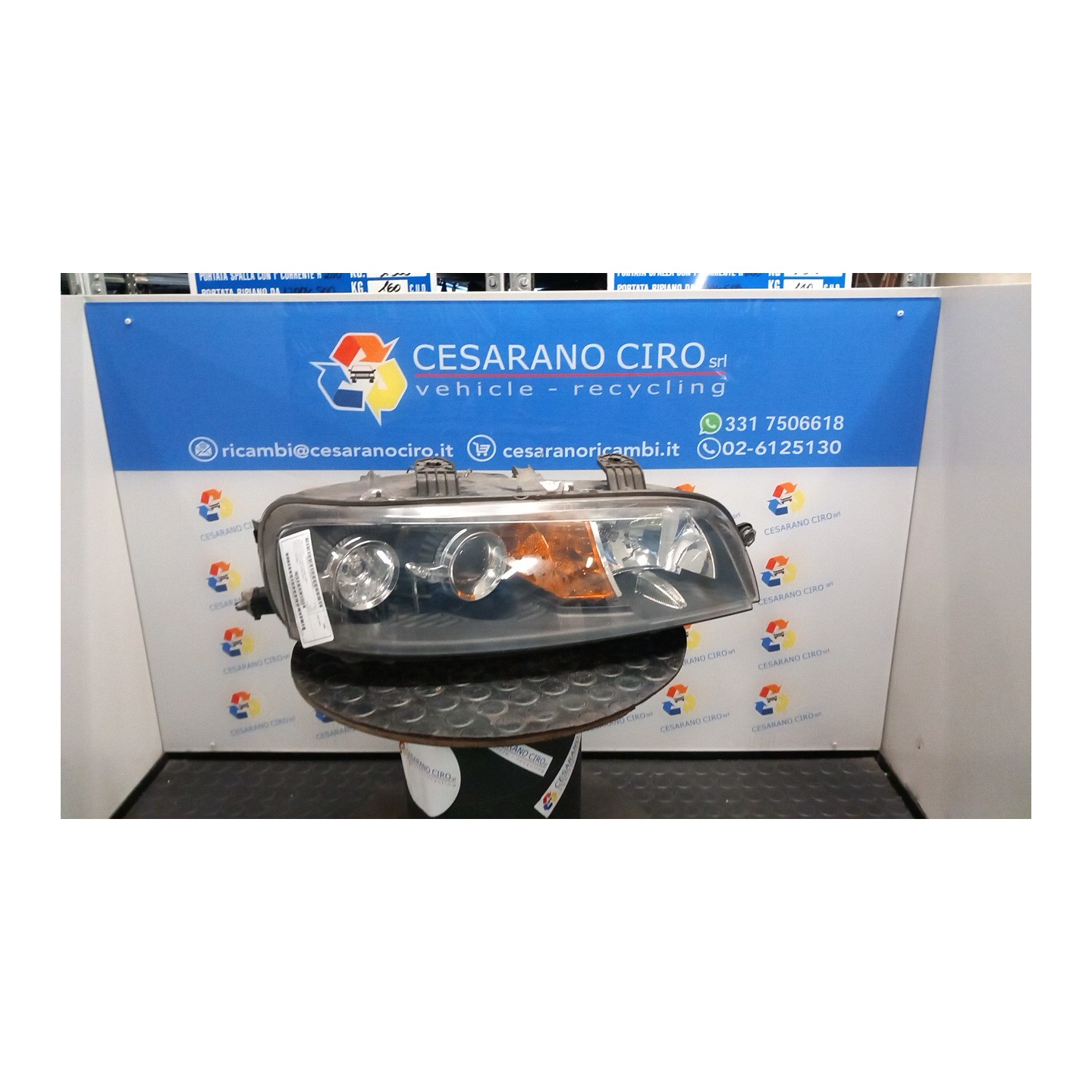 PROIETTORE SX. 041 FIAT PUNTO (1N/1P) (07/99-12/05) 188A4000 51712396