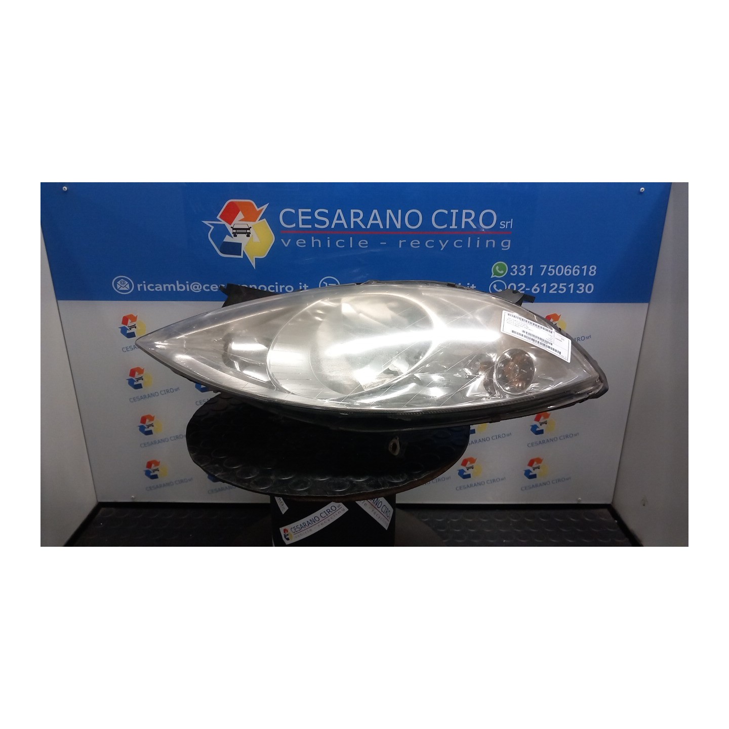 PROIETTORE DX. 042 MERCEDES-BENZ CLASSE A (W/C169) (07/04-04/13 266920 A1698205861