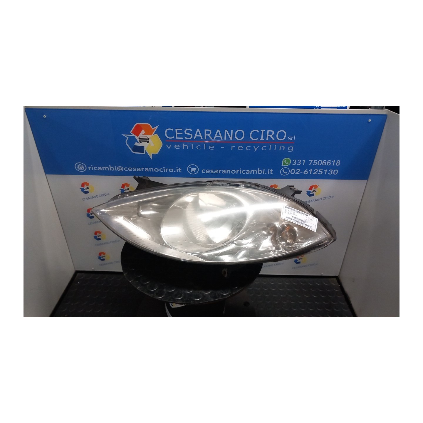 PROIETTORE DX. 042 MERCEDES-BENZ CLASSE A (W/C169) (07/04-04/13 266920 A1698205861