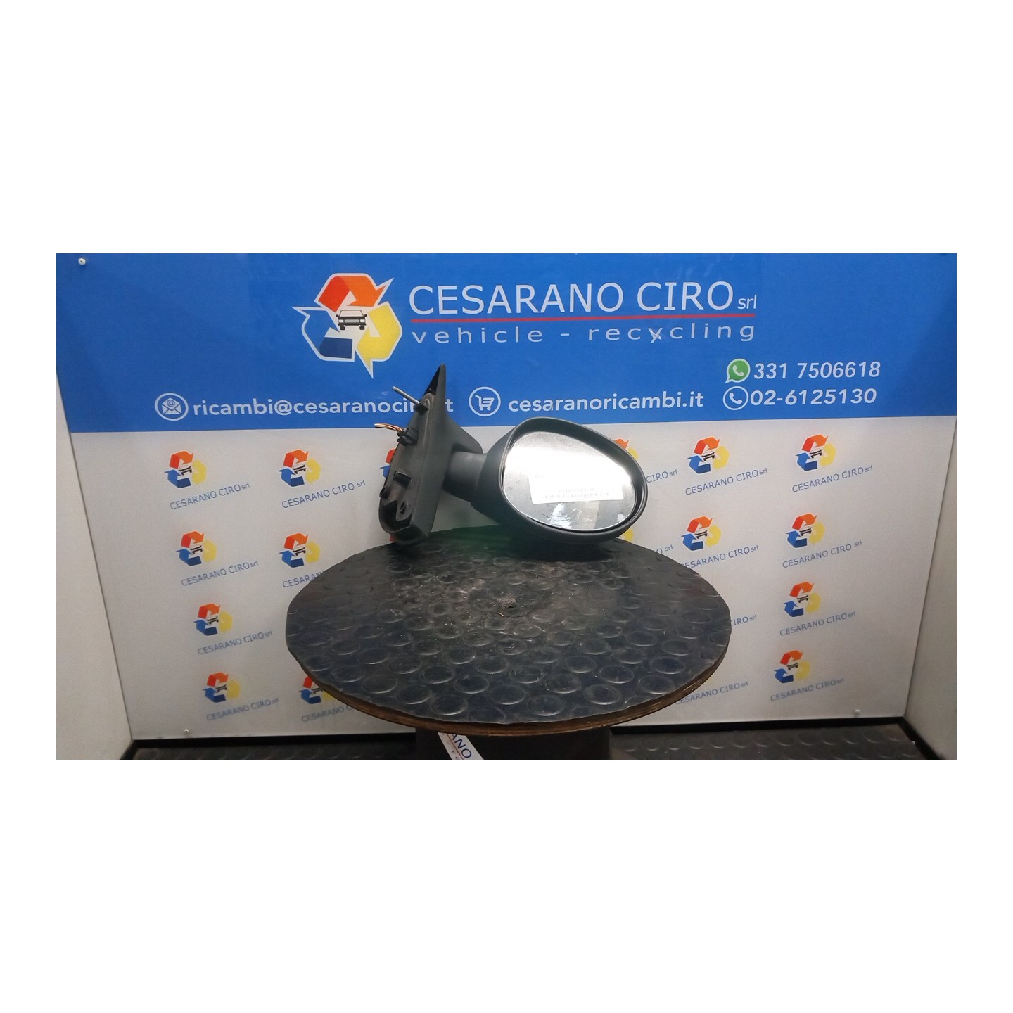 RETROVISORE EST. -09/02 DX. 048 RENAULT TWINGO 1A SERIE (08/98-09/07) D7FF7 7701207794