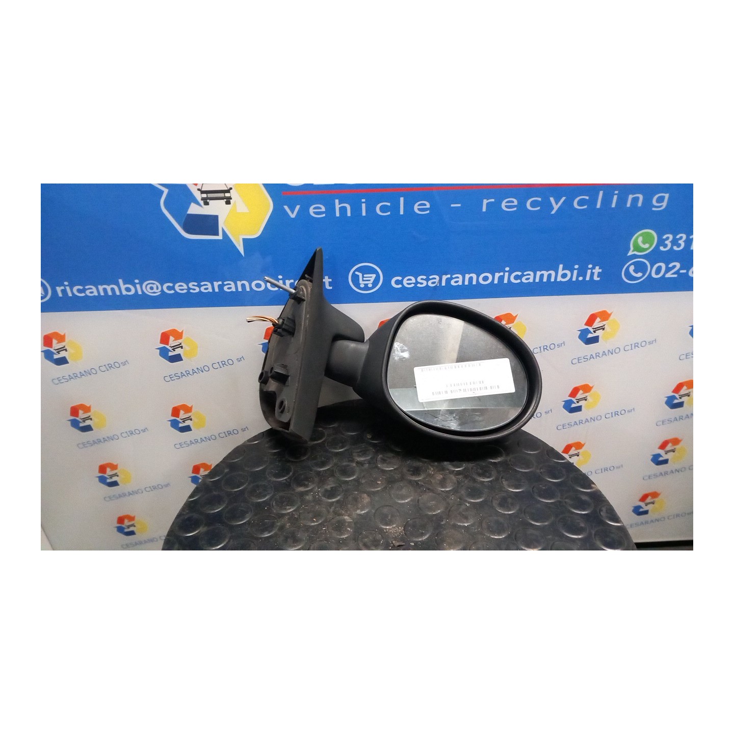 RETROVISORE EST. -09/02 DX. 048 RENAULT TWINGO 1A SERIE (08/98-09/07) D7FF7 7701207794