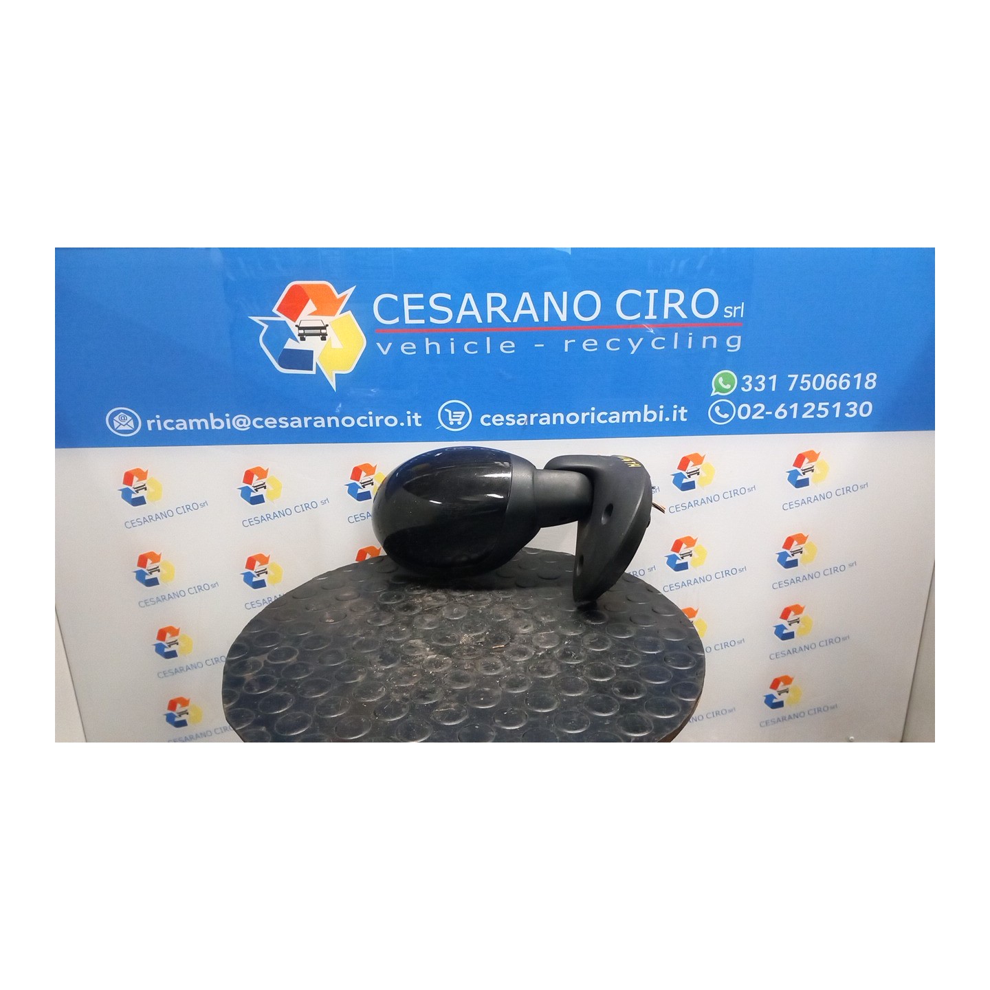 RETROVISORE EST. -09/02 DX. 048 RENAULT TWINGO 1A SERIE (08/98-09/07) D7FF7 7701207794