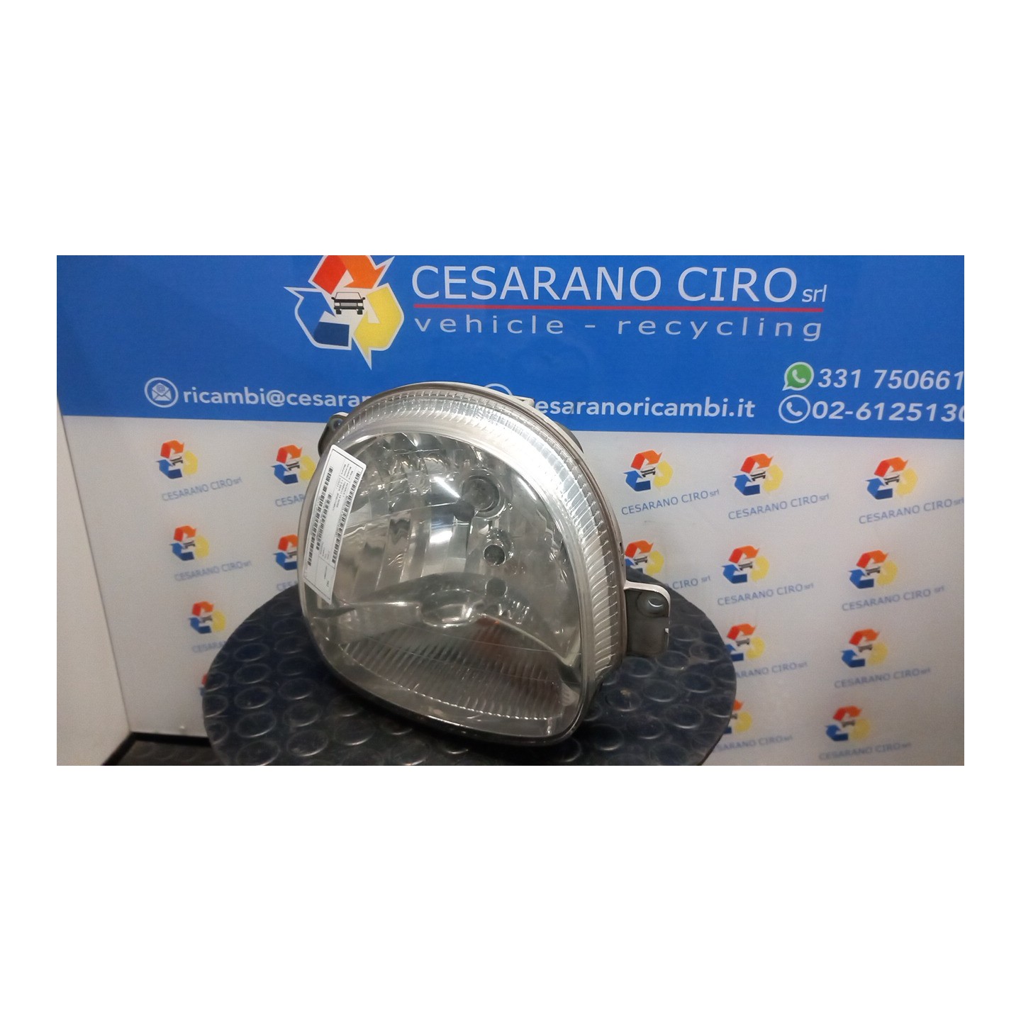 PROIETTORE DX. 051 RENAULT TWINGO 1A SERIE (08/98-09/07) D7FF7 7701049687