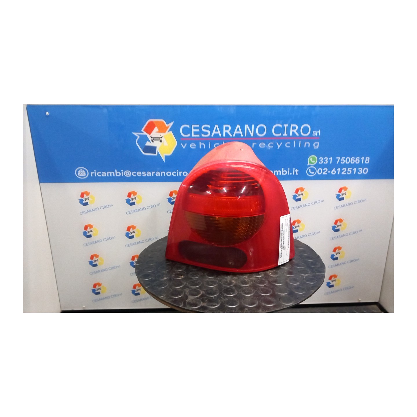 FANALE POST. 09/04 DX. 053 RENAULT TWINGO 1A SERIE (08/98-09/07) D7FF7 7700426320