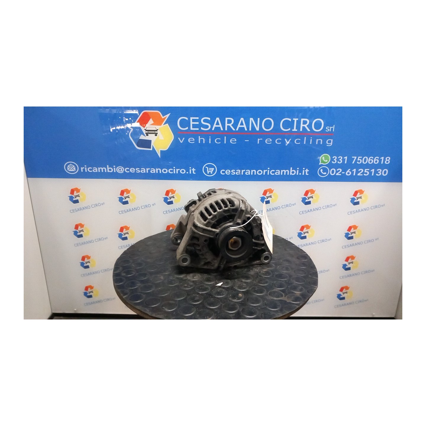 ALTERNATORE 120 AMP 081 OPEL CORSA (S07) (07/06-02/11) Z12XEP 93190139