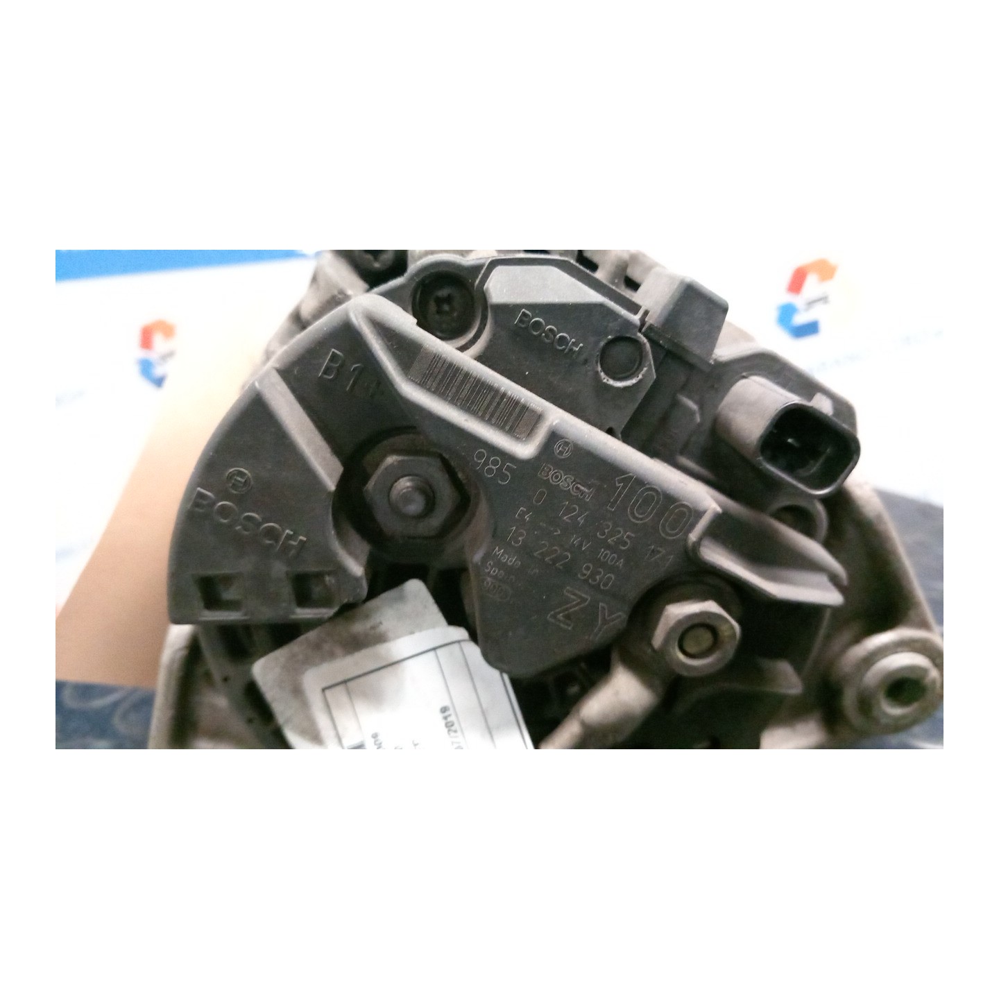 ALTERNATORE 120 AMP 081 OPEL CORSA (S07) (07/06-02/11) Z12XEP 93190139