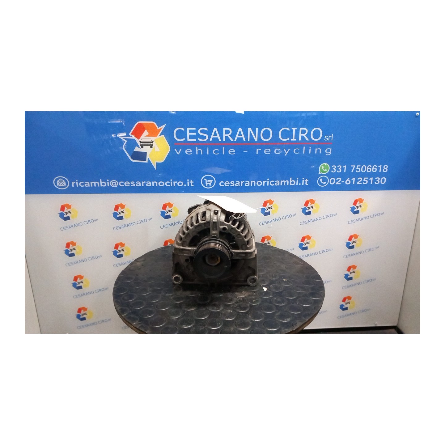 ALTERNATORE 12V.100AMP ROTAZ. 084 OPEL ASTRA (A04) (01/04-03/11) Z16XER 93190146