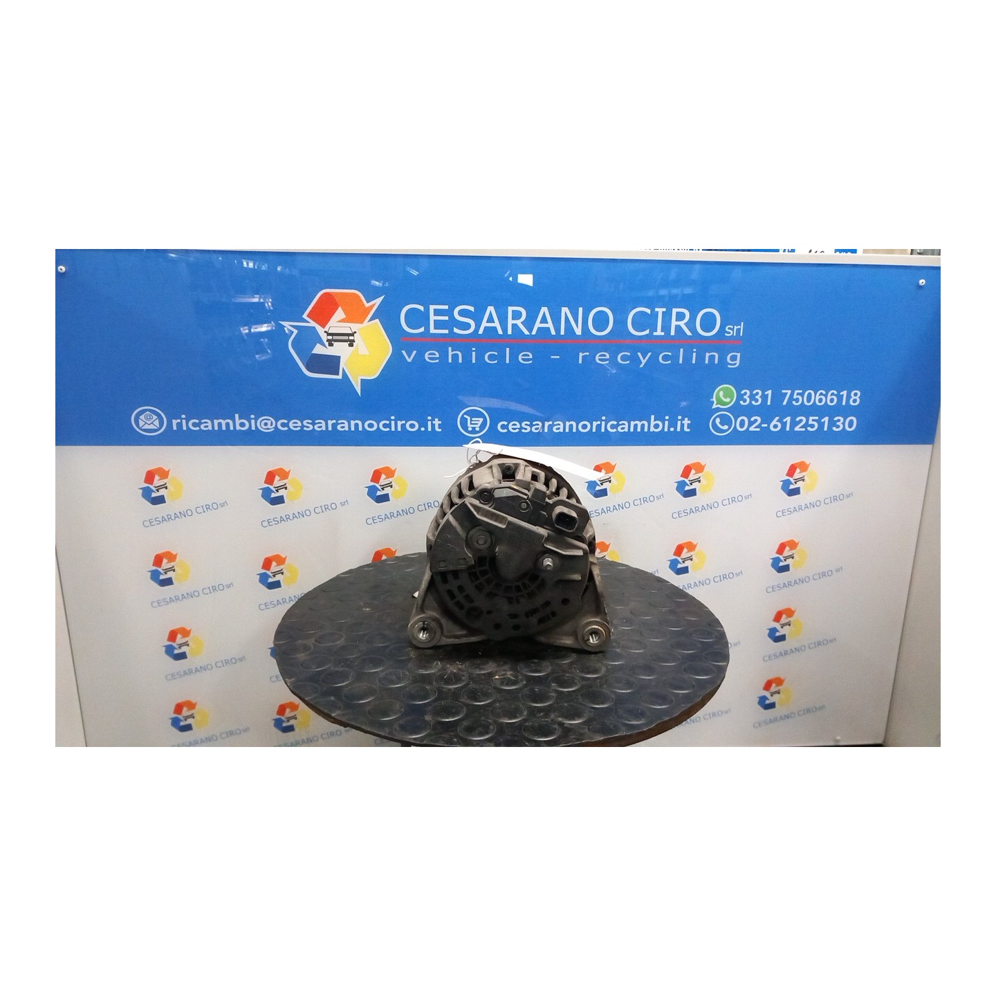 ALTERNATORE 12V.100AMP ROTAZ. 084 OPEL ASTRA (A04) (01/04-03/11) Z16XER 93190146