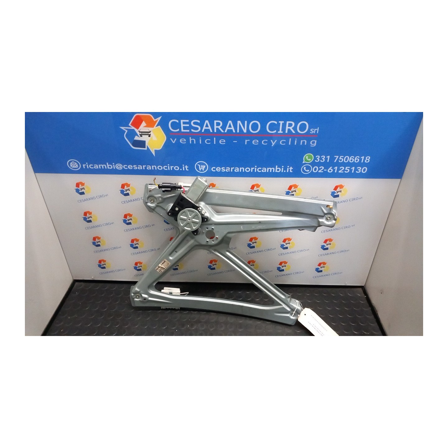 ALZACRISTALLO ELETTR. PORTA ANT. SX. 088 SMART FORTWO (A/C451) (09/10-09/15) 3B21 A4517200546