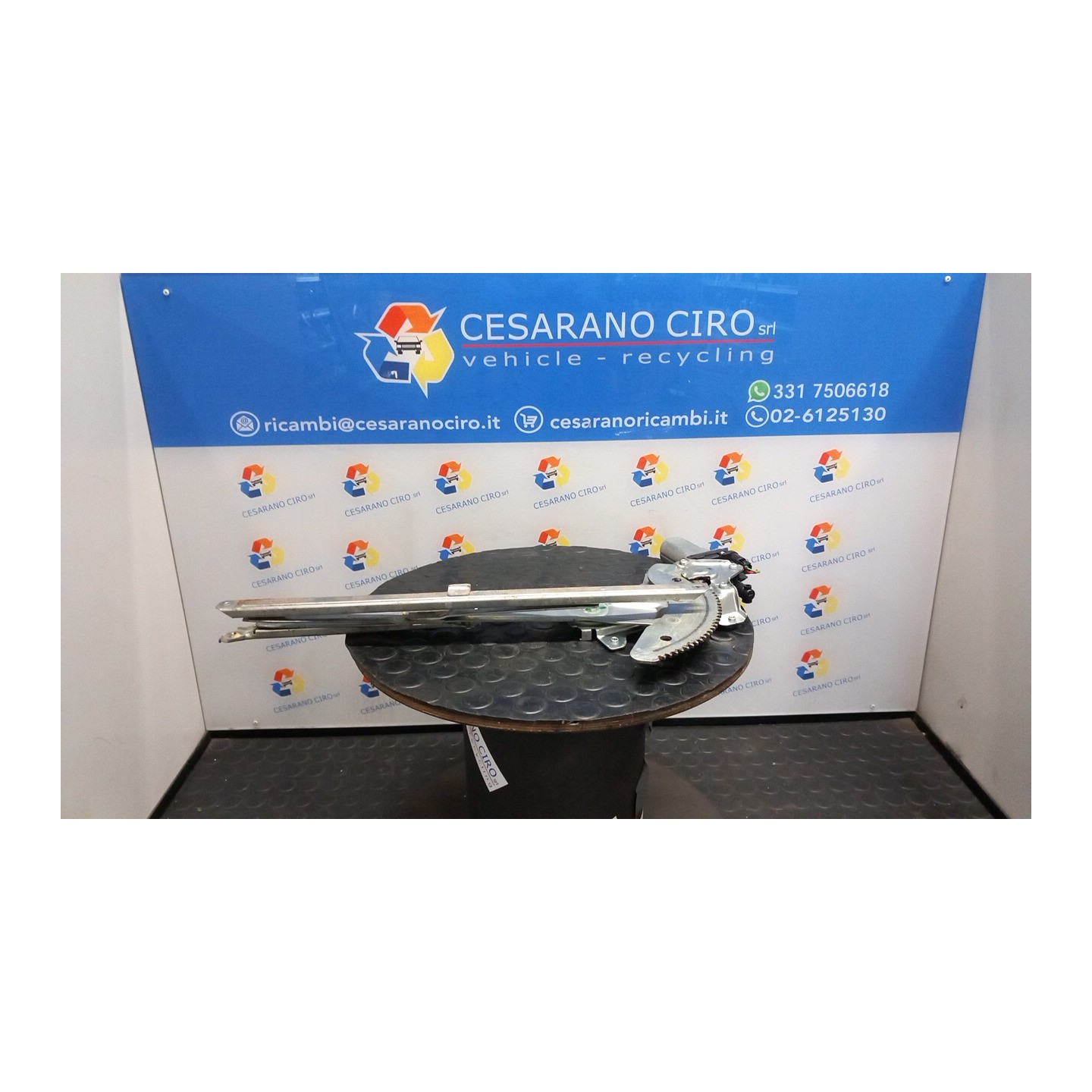 ALZACRISTALLO ELETTR. PORTA ANT. DX. 091 NISSAN PIXO (UA0) (04/09-) K10B 807004A00C