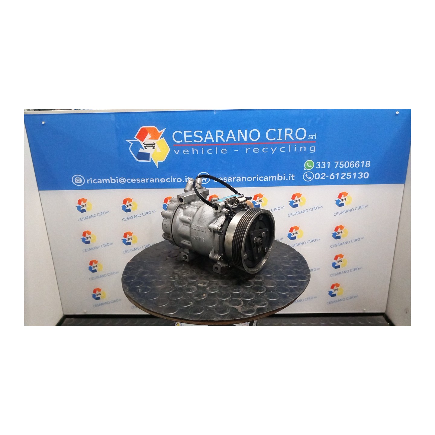 COMPRESSORE A/C 094 DACIA LOGAN (11/05-10/08) K7MF7 8200603434