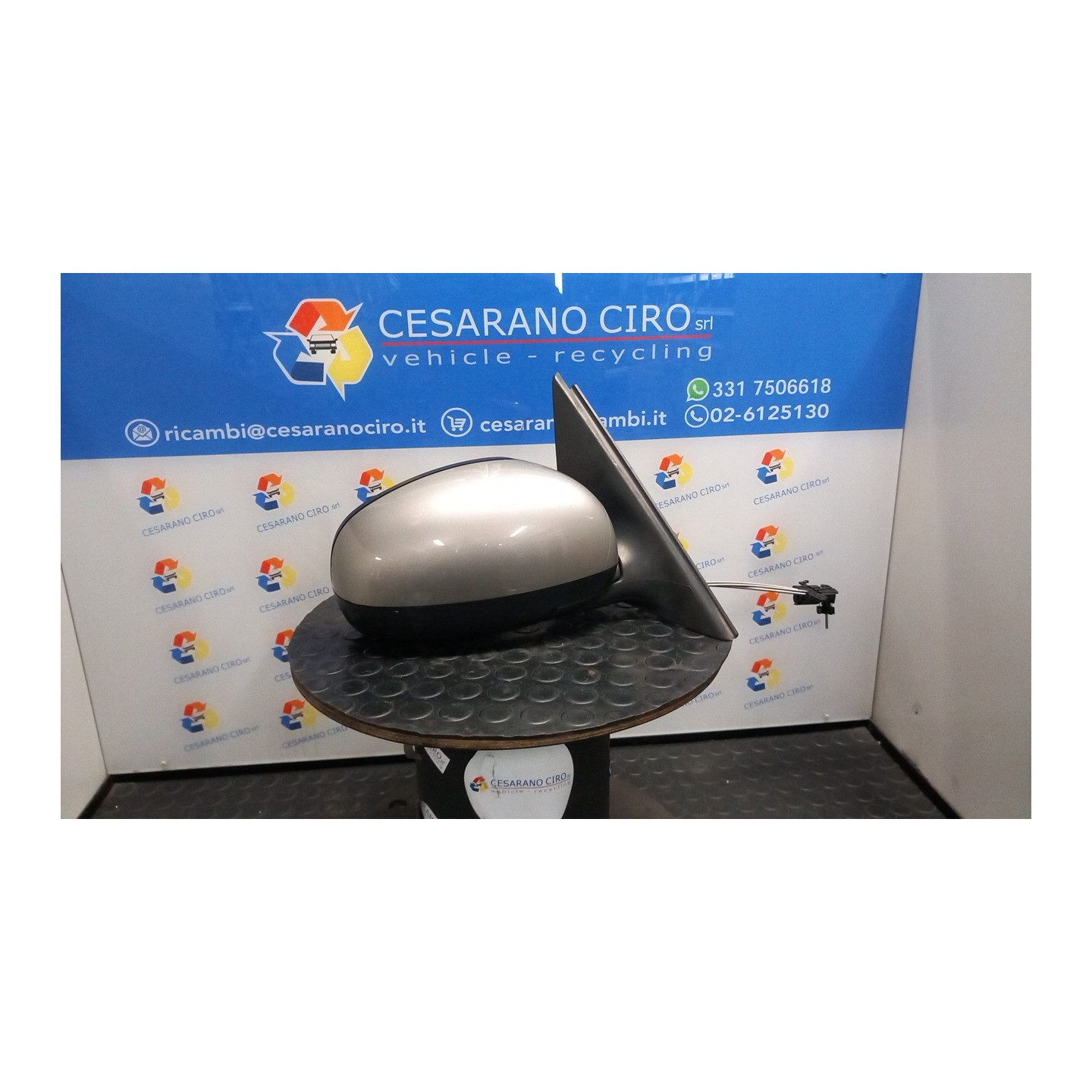 RETROVISORE EST. S/CALOTTA DX. 015 SKODA ROOMSTER (5J) (07/06-12/10) BXW 5J1857508