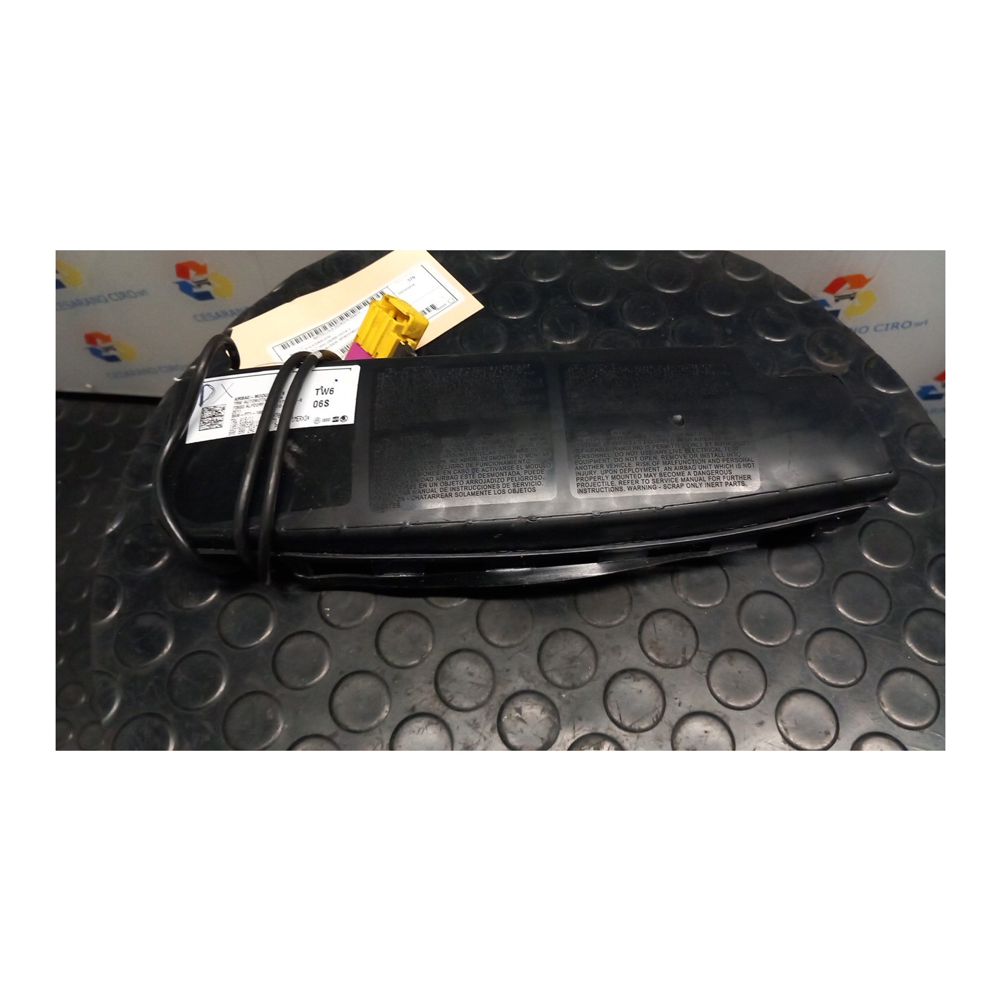 DISPOSITIVO AIRBAG LAT. ANT. DX. 011 VOLKSWAGEN POLO (6R) (05/09-10/14) CGP 6Q0880242B