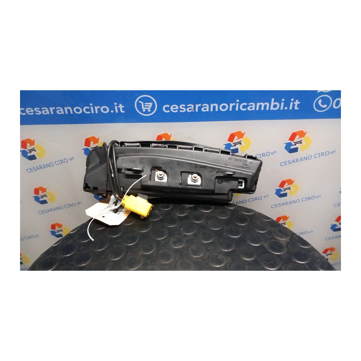 DISPOSITIVO AIRBAG LAT. ANT. DX. 011 VOLKSWAGEN POLO (6R) (05/09-10/14) CGP 6Q0880242B