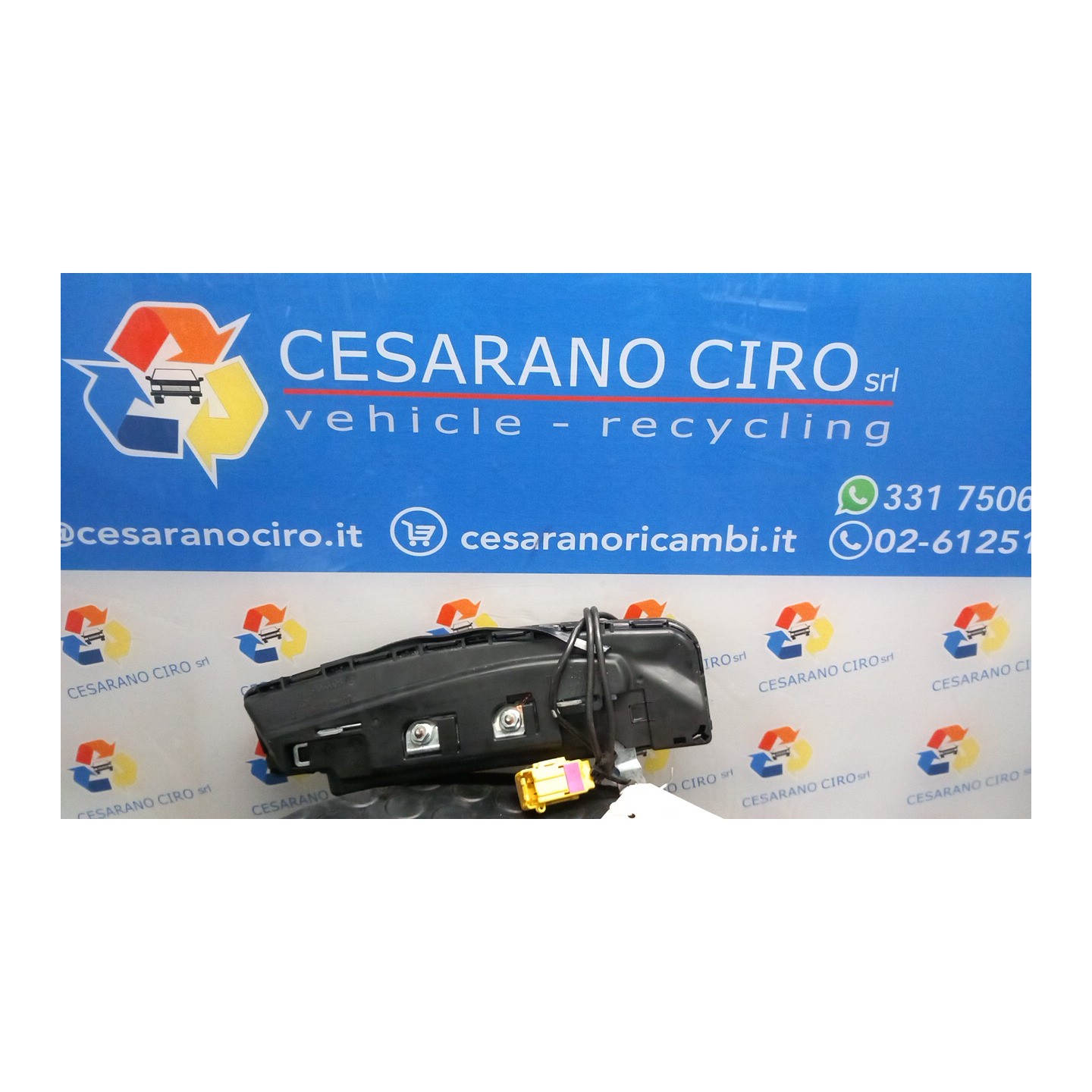 DISPOSITIVO AIRBAG LAT. ANT. SX. 012 VOLKSWAGEN POLO (6R) (05/09-10/14) CGP 6Q0880241B