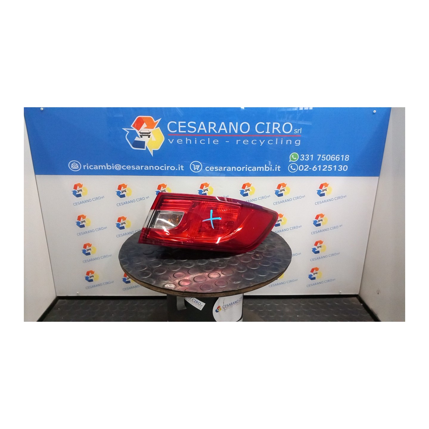 FANALE POST. PARTE EST. DX. 026 RENAULT CLIO 4A SERIE (06/16-12/2019) K9KE6 265509846R