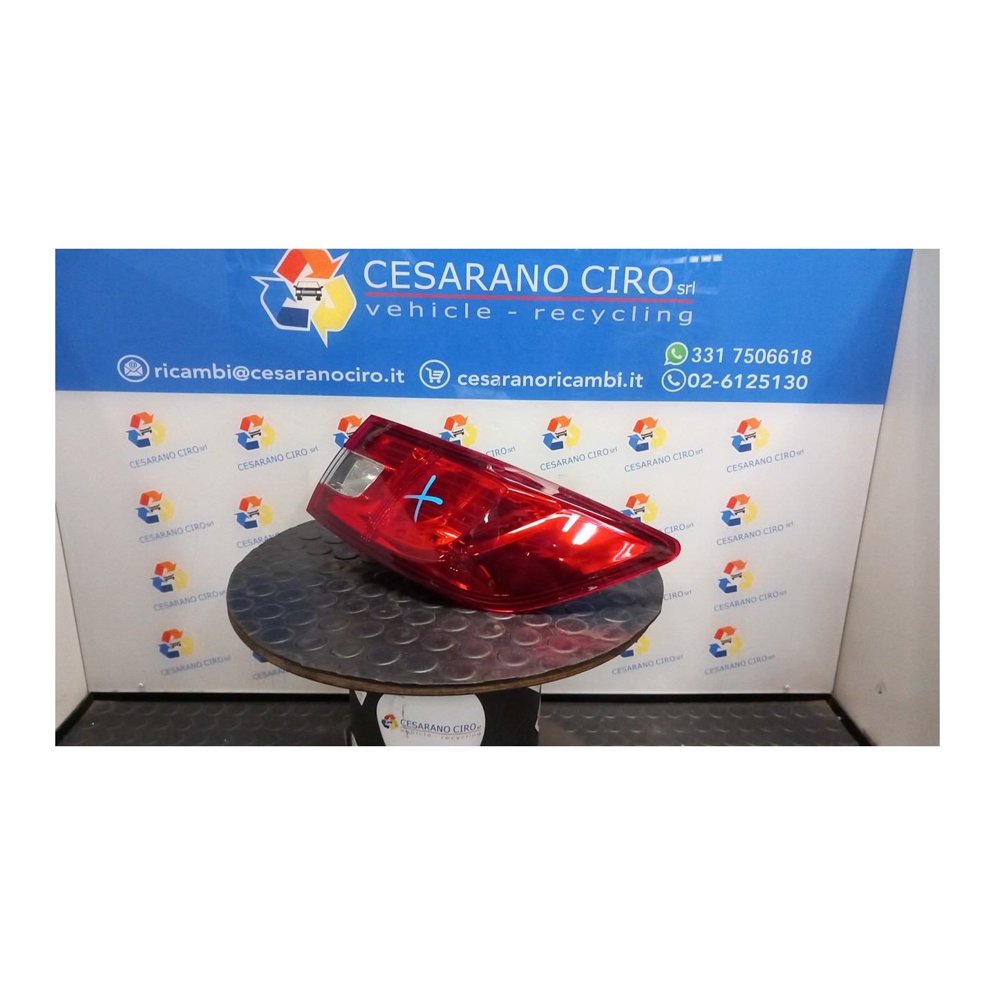 FANALE POST. PARTE EST. DX. 026 RENAULT CLIO 4A SERIE (06/16-12/2019) K9KE6 265509846R