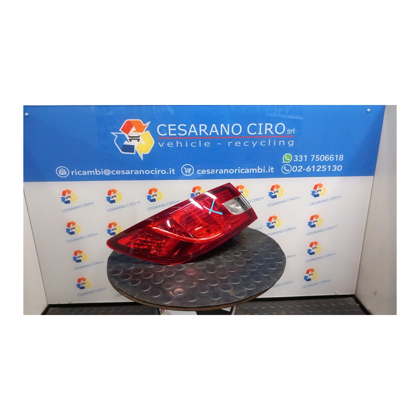 FANALE POST. PARTE EST. SX. 027 RENAULT CLIO 4A SERIE (06/16-12/2019) K9KE6 265553752R