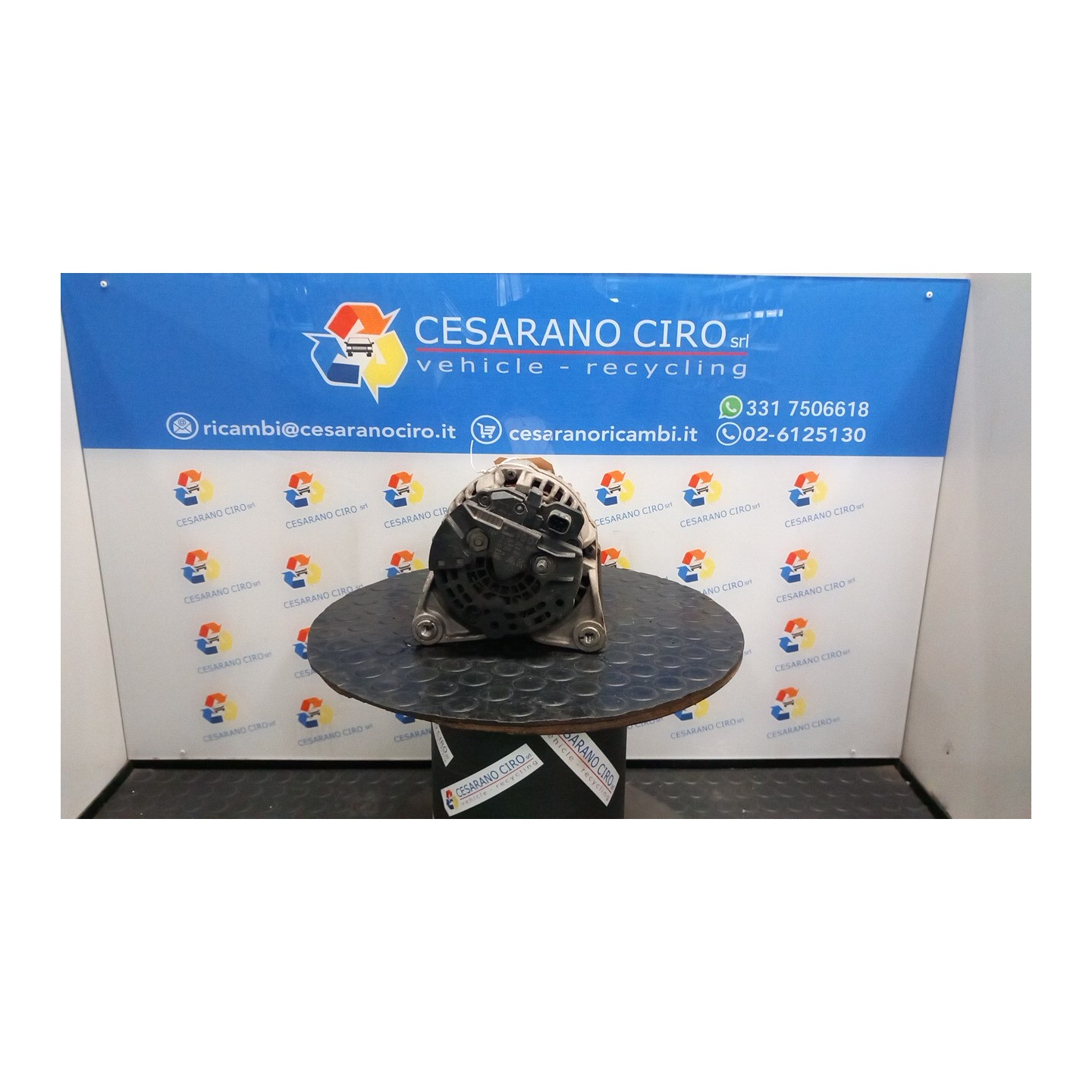 ALTERNATORE 12V.100AMP ROTAZ. 034 OPEL ASTRA (A04) (01/04-03/11) Z16XER 93190146