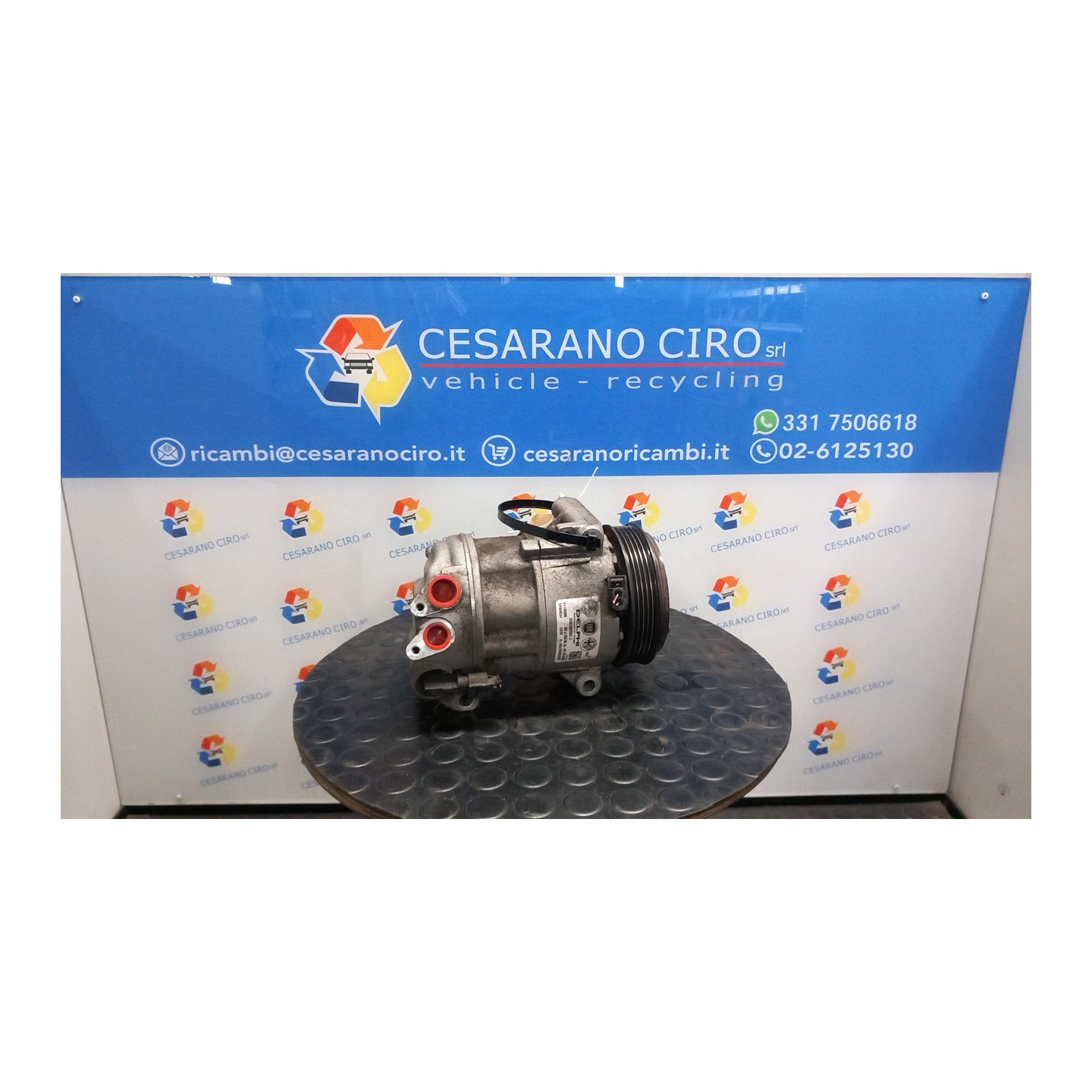 COMPRESSORE A/C 036 ALFA ROMEO GIULIETTA (X7) (03/10-10/13) 940B1000 50509534