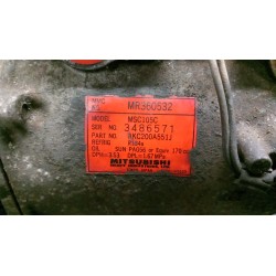 COMPRESSORE A/C 041 MITSUBISHI PAJERO SPORT (09/01-09/04) 4D56 MR315442