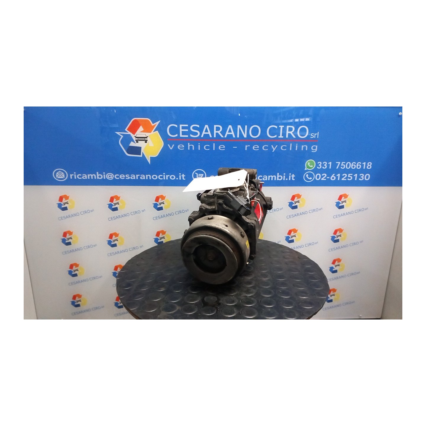 COMPRESSORE A/C 041 MITSUBISHI PAJERO SPORT (09/01-09/04) 4D56 MR315442