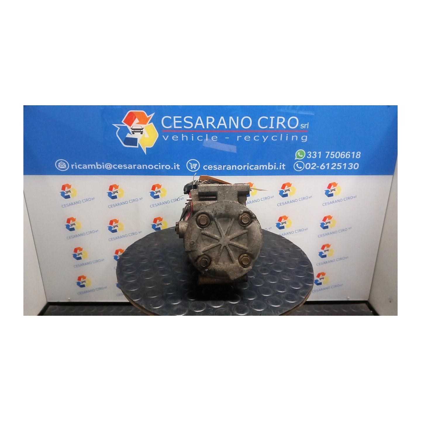 COMPRESSORE A/C 041 MITSUBISHI PAJERO SPORT (09/01-09/04) 4D56 MR315442