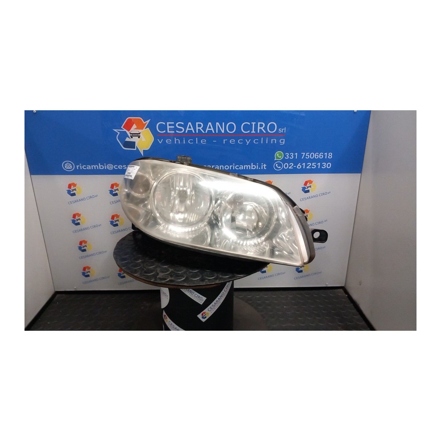 PROIETTORE DX. 013 FIAT PUNTO (2U) (07/03-01/07) 188A9000 51760025