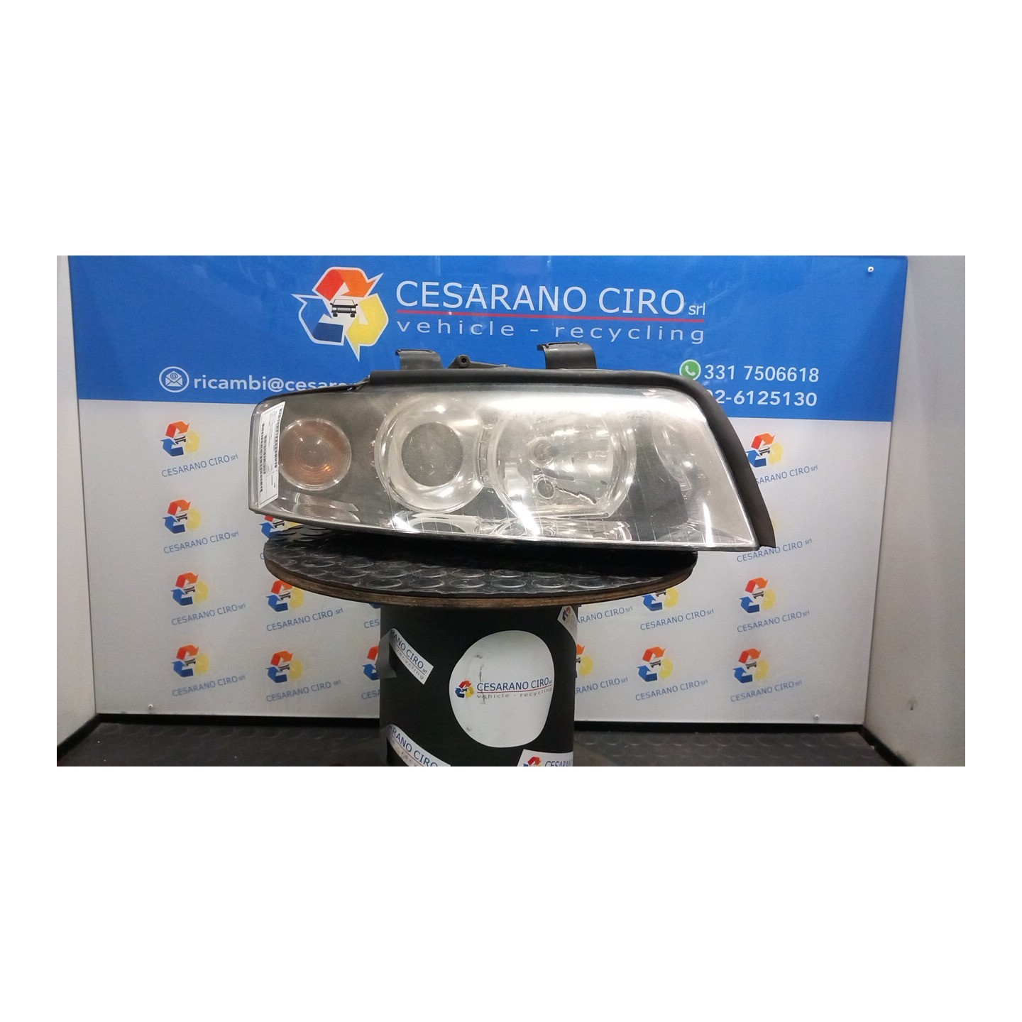PROIETTORE XENON DX. 051 AUDI A4 (8E) (11/00-11/04) AWA 8E0941030Q
