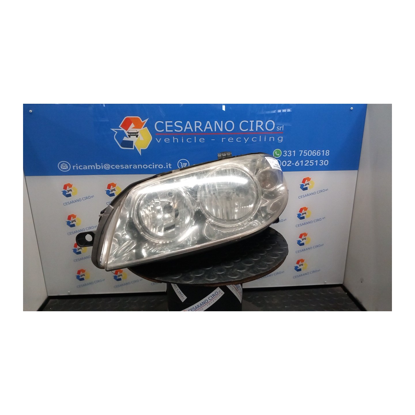 PROIETTORE SX. 040 FIAT PUNTO CLASSIC (2U) (01/07-12/1 188A4000 51760027