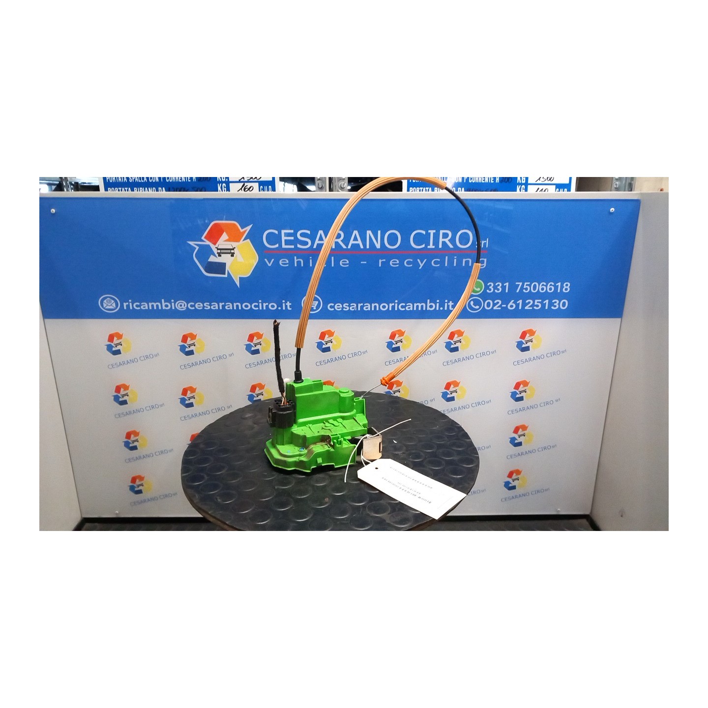 SERRATURA PORTA ANT. DX. 004 ALFA ROMEO MITO (X6) (06/08-06/11) 955A1000 50522847