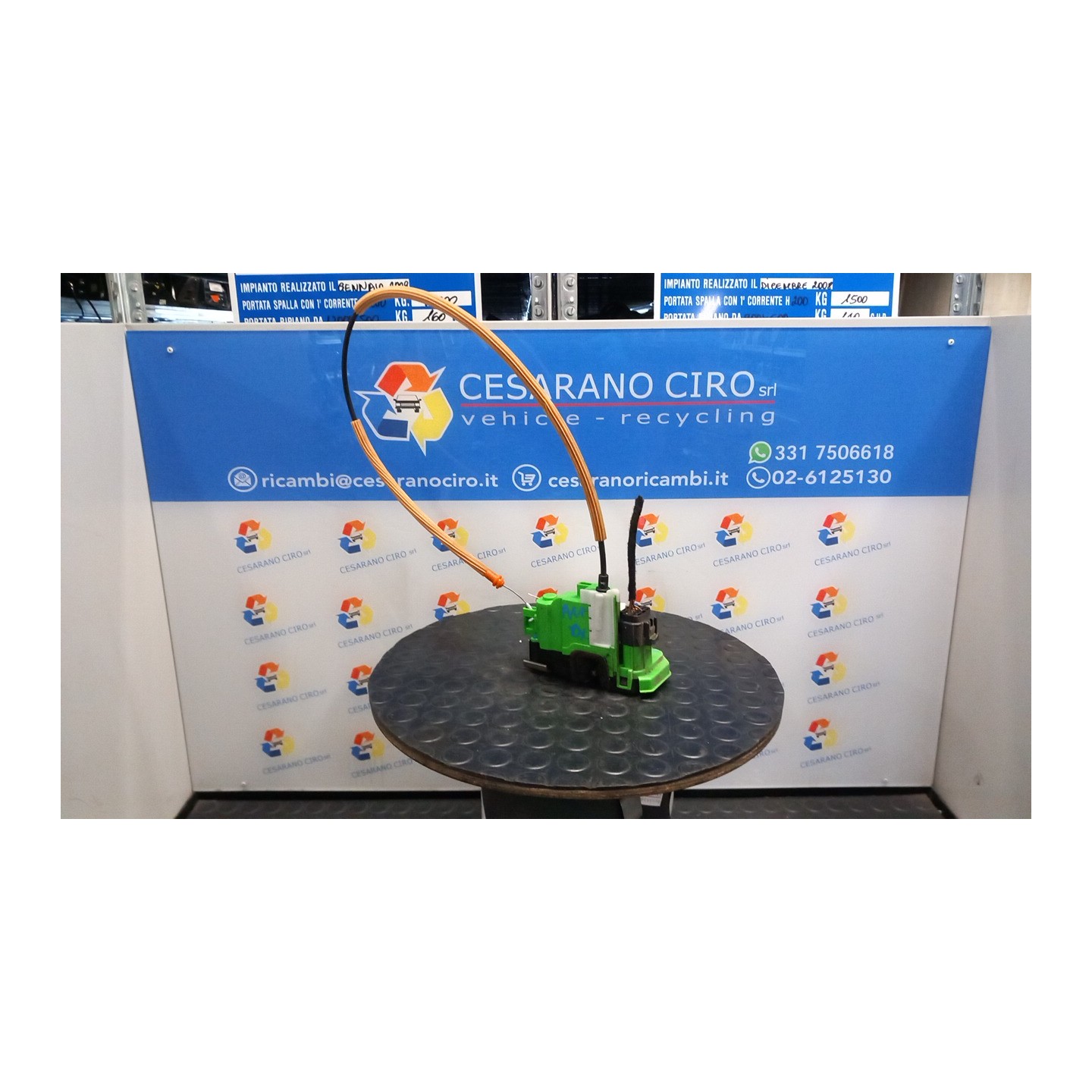 SERRATURA PORTA ANT. DX. 004 ALFA ROMEO MITO (X6) (06/08-06/11) 955A1000 50522847