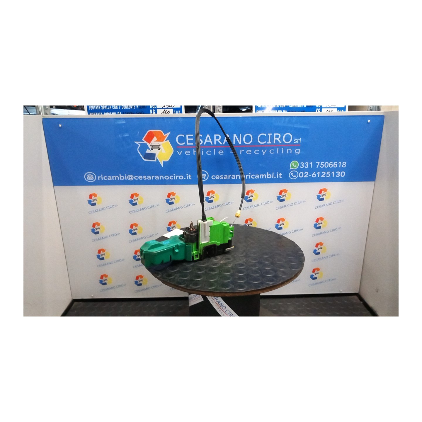SERRATURA PORTA ANT. SX. 005 ALFA ROMEO MITO (X6) (06/08-06/11) 955A1000 50522855