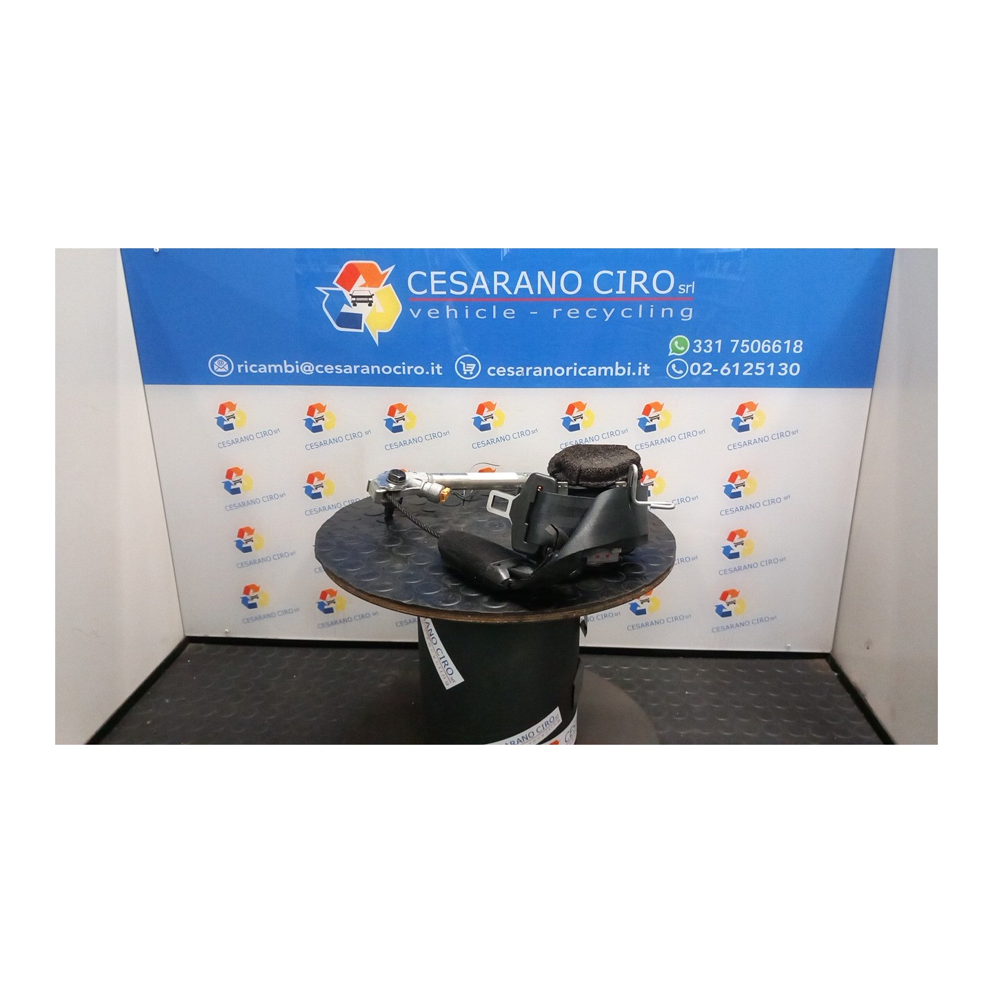 CINTURA DI SICUREZZA ANT. DX. 010 ALFA ROMEO MITO (X6) (06/08-06/11) 955A1000 156080878