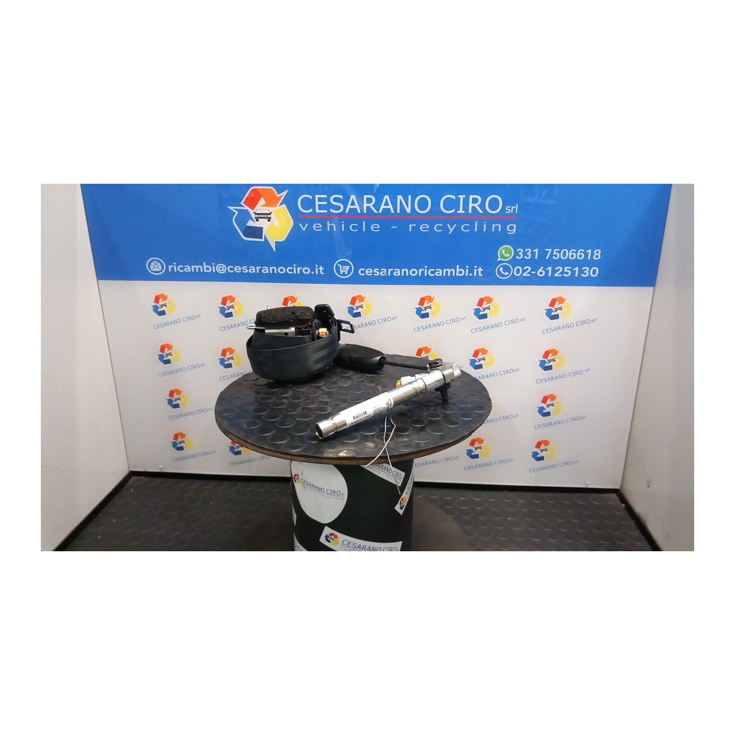 CINTURA DI SICUREZZA ANT. DX. 010 ALFA ROMEO MITO (X6) (06/08-06/11) 955A1000 156080878