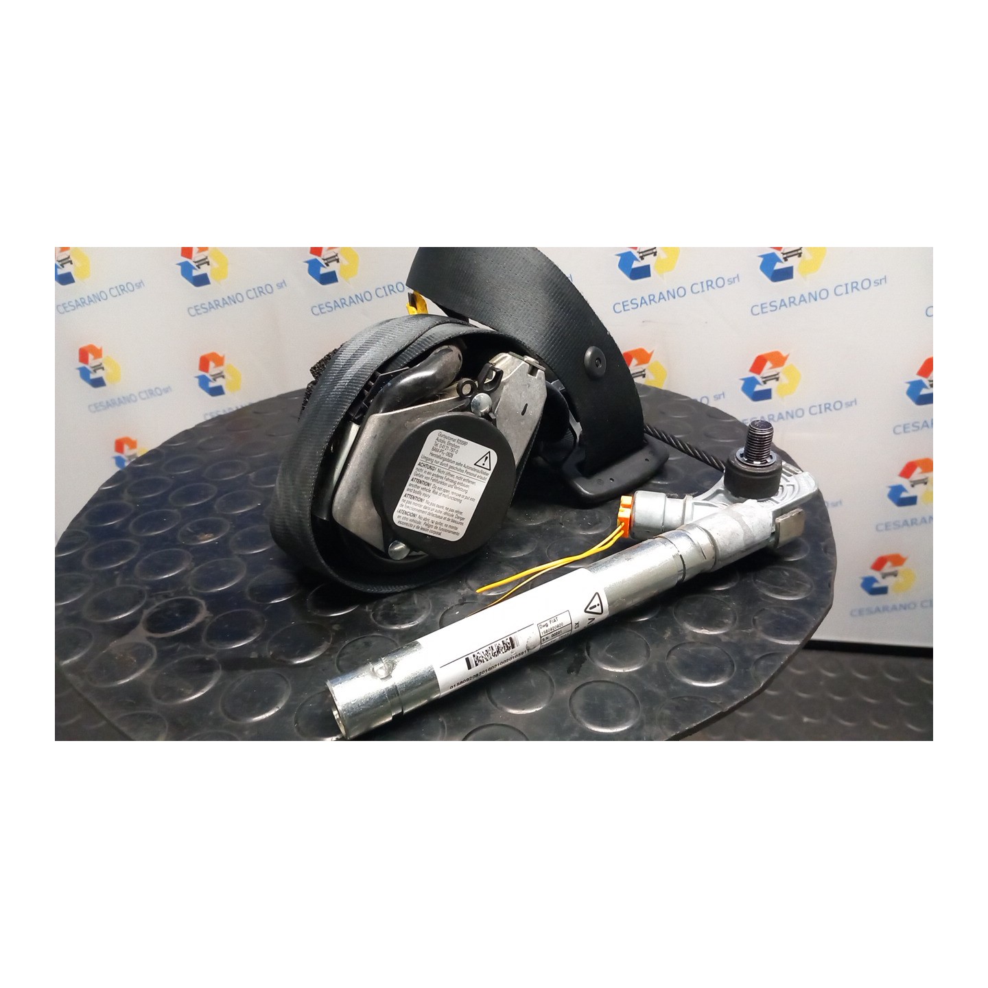 CINTURA DI SICUREZZA ANT. SX. 011 ALFA ROMEO MITO (X6) (06/08-06/11) 955A1000 156080878