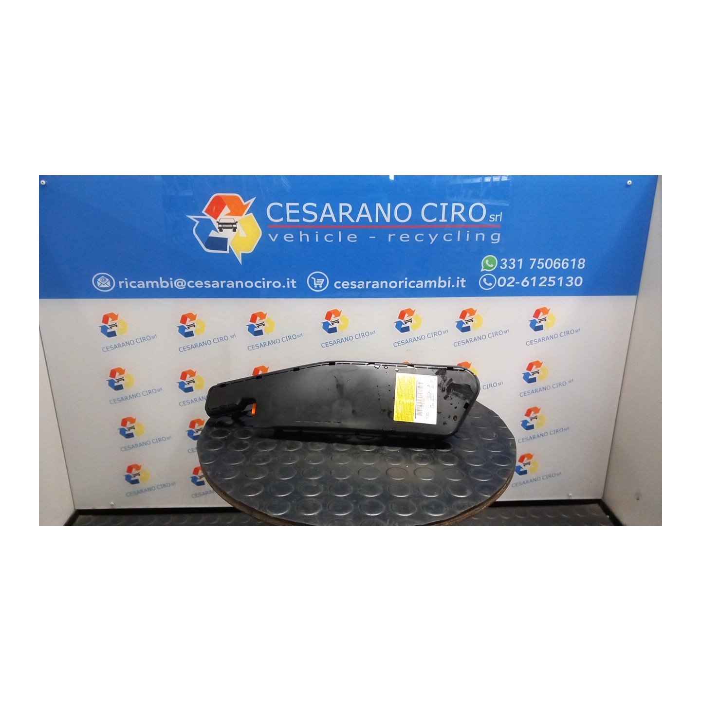 DISPOSITIVO AIRBAG LAT. DX. 013 OPEL MERIVA (S10) (04/10-) A14XER 13437393