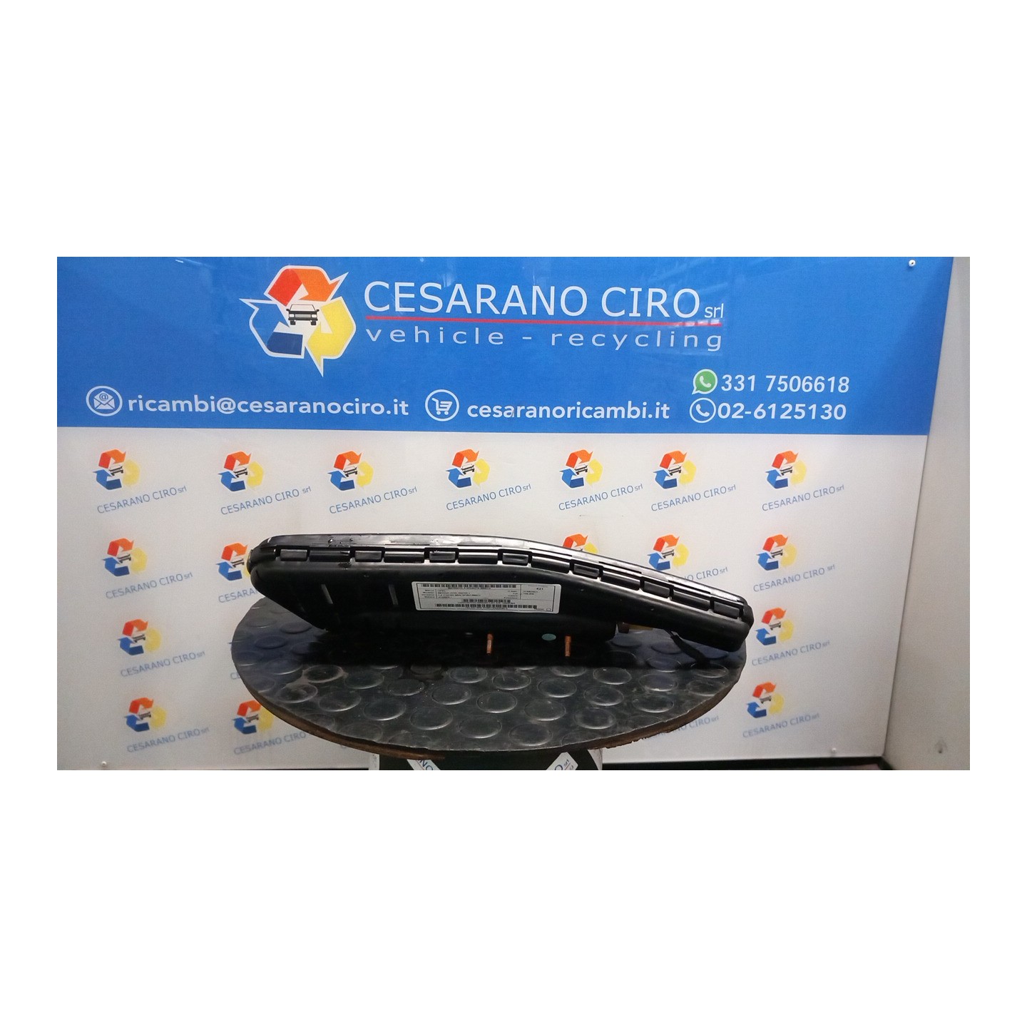 DISPOSITIVO AIRBAG LAT. DX. 013 OPEL MERIVA (S10) (04/10-) A14XER 13437393
